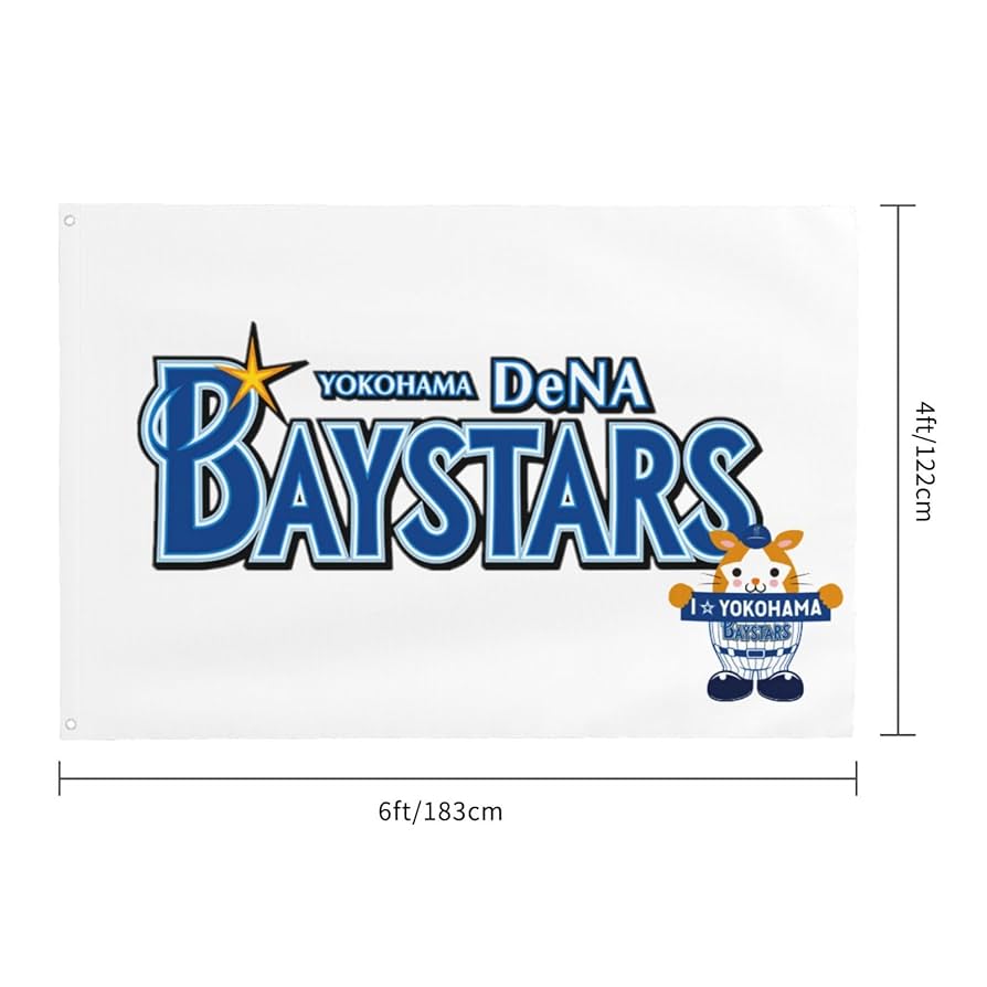 Amazon.co.jp: 旗 応援 横浜DeNAベイスターズ 野球の旗 スポーツ